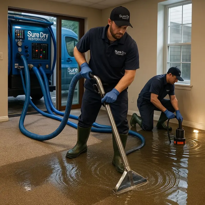 Water Extraction and Removal process in Southport, NC